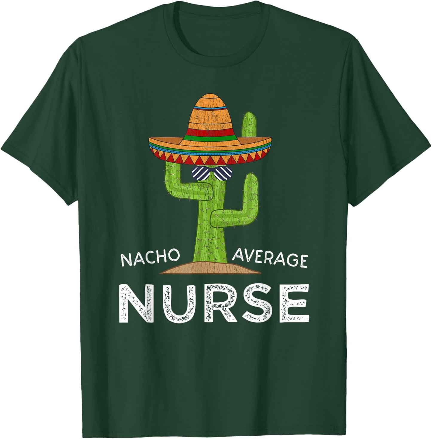 Fun Nursing Appreciation Humor | Funny Female & Male Nurse T-Shirt - T-Shirt | Forest