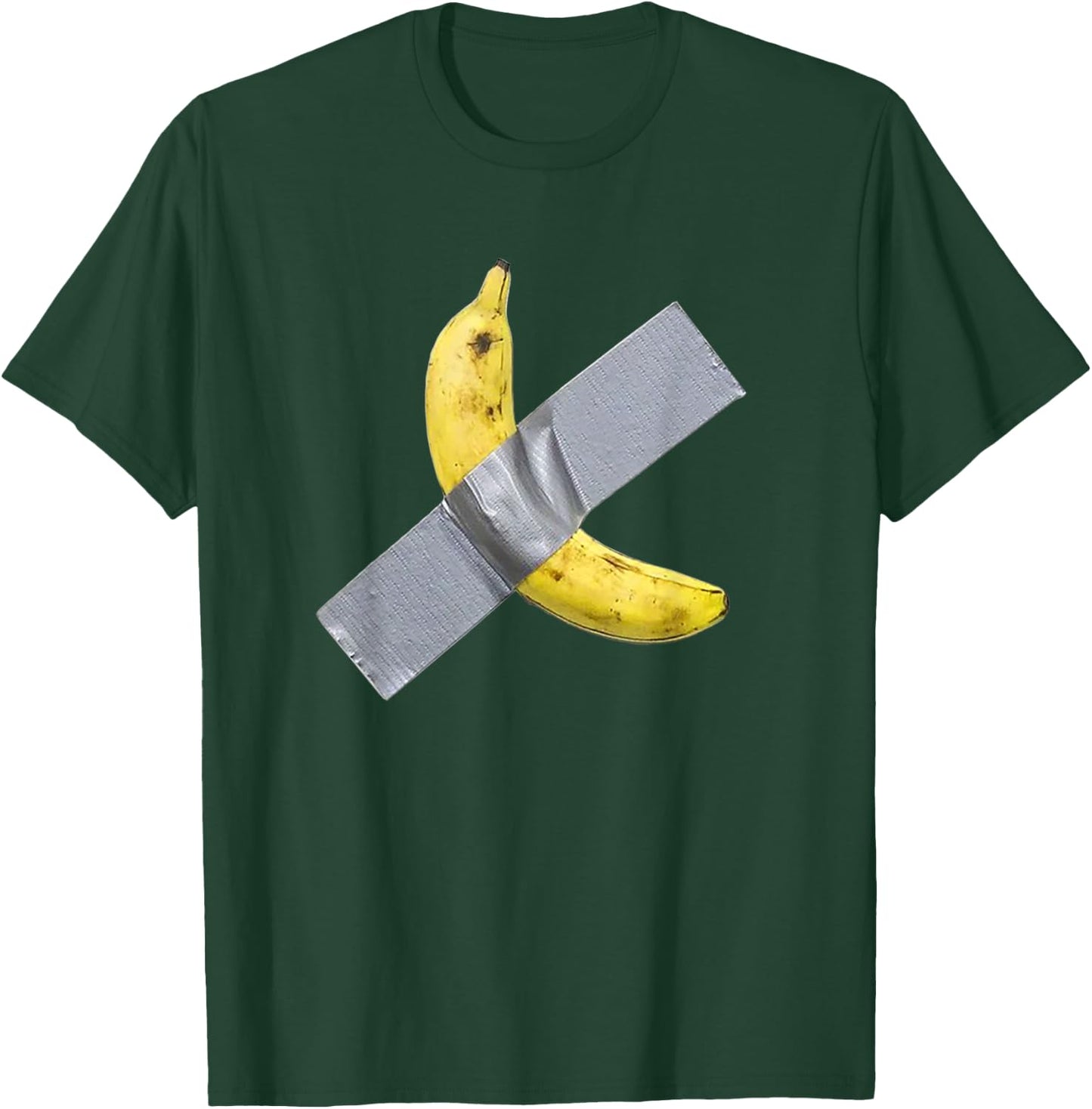 Funny Banana Duct Tape Art T-Shirt - T-Shirt | Forest