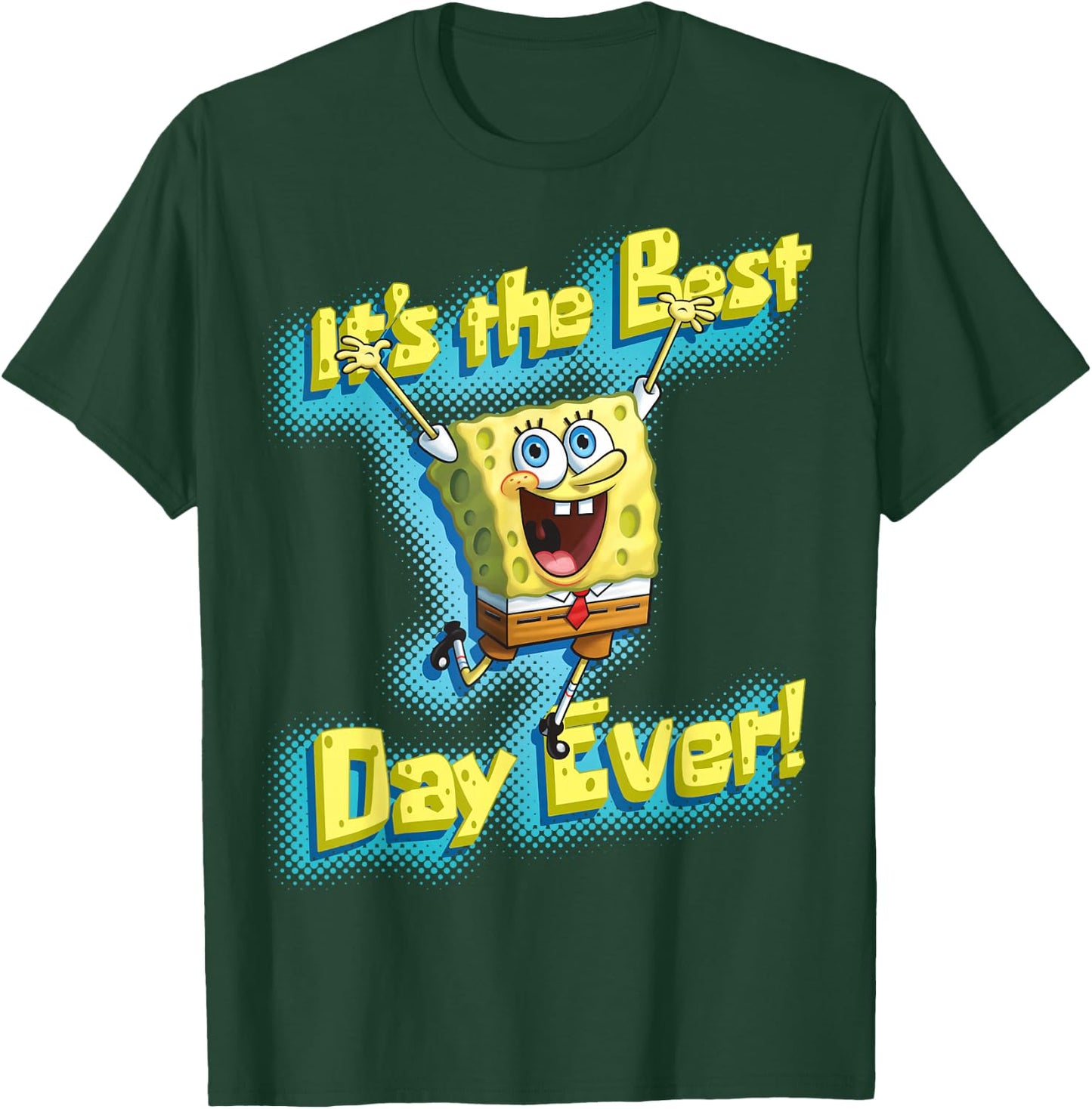 SpongeBob SquarePants It's the best day ever! T-Shirt - T-Shirt | Forest
