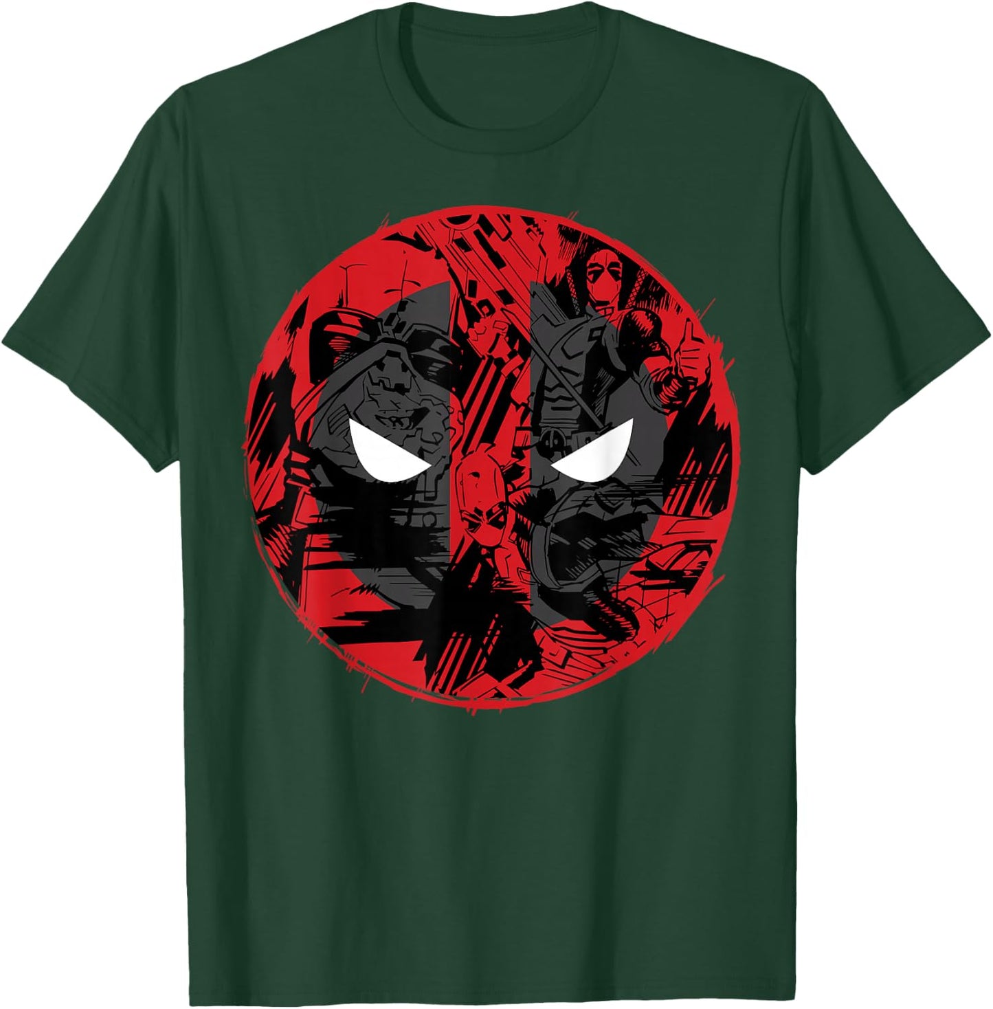 Marvel Deadpool Comic Logo Fill T-Shirt - T-Shirt | Forest