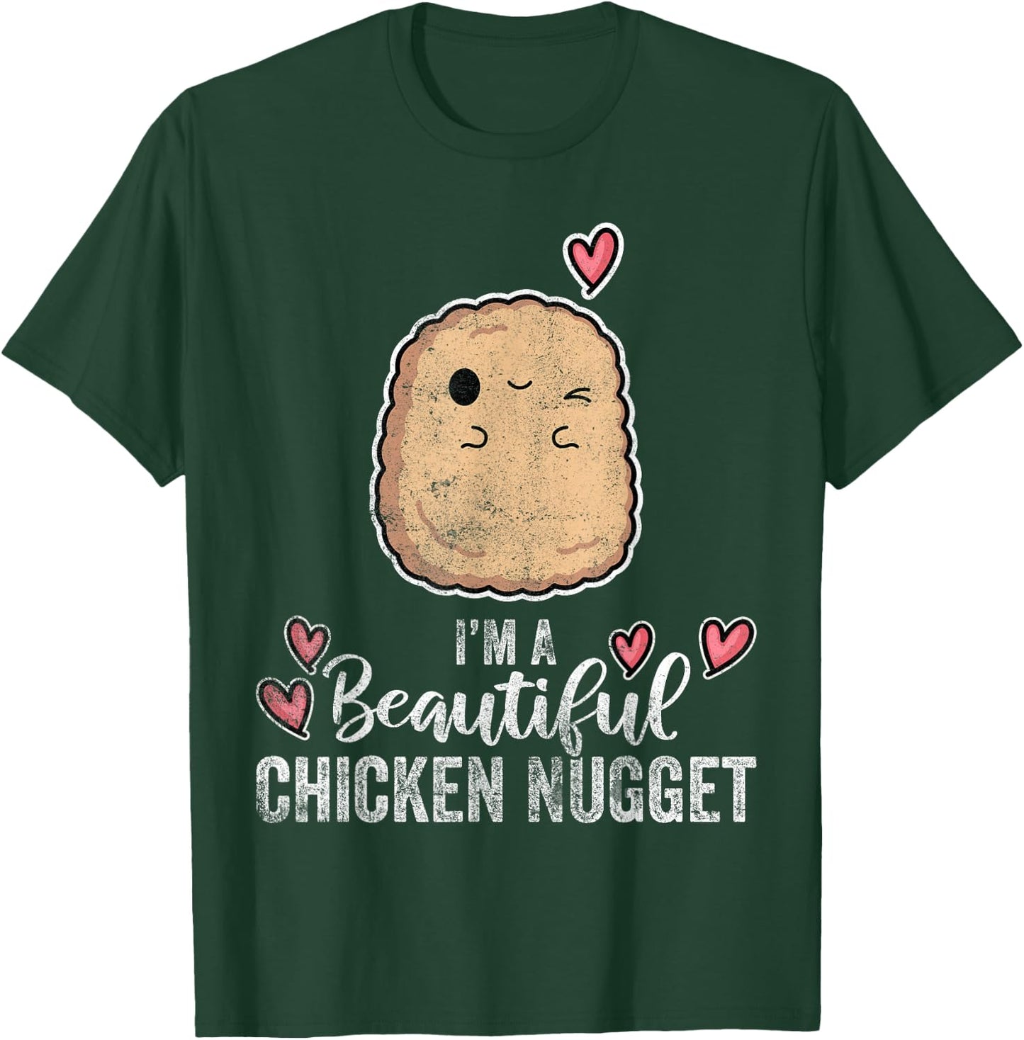 Ich bin ein schönes Chicken Nuggets Women Youth Children T-Shirt - T-Shirt | Forest