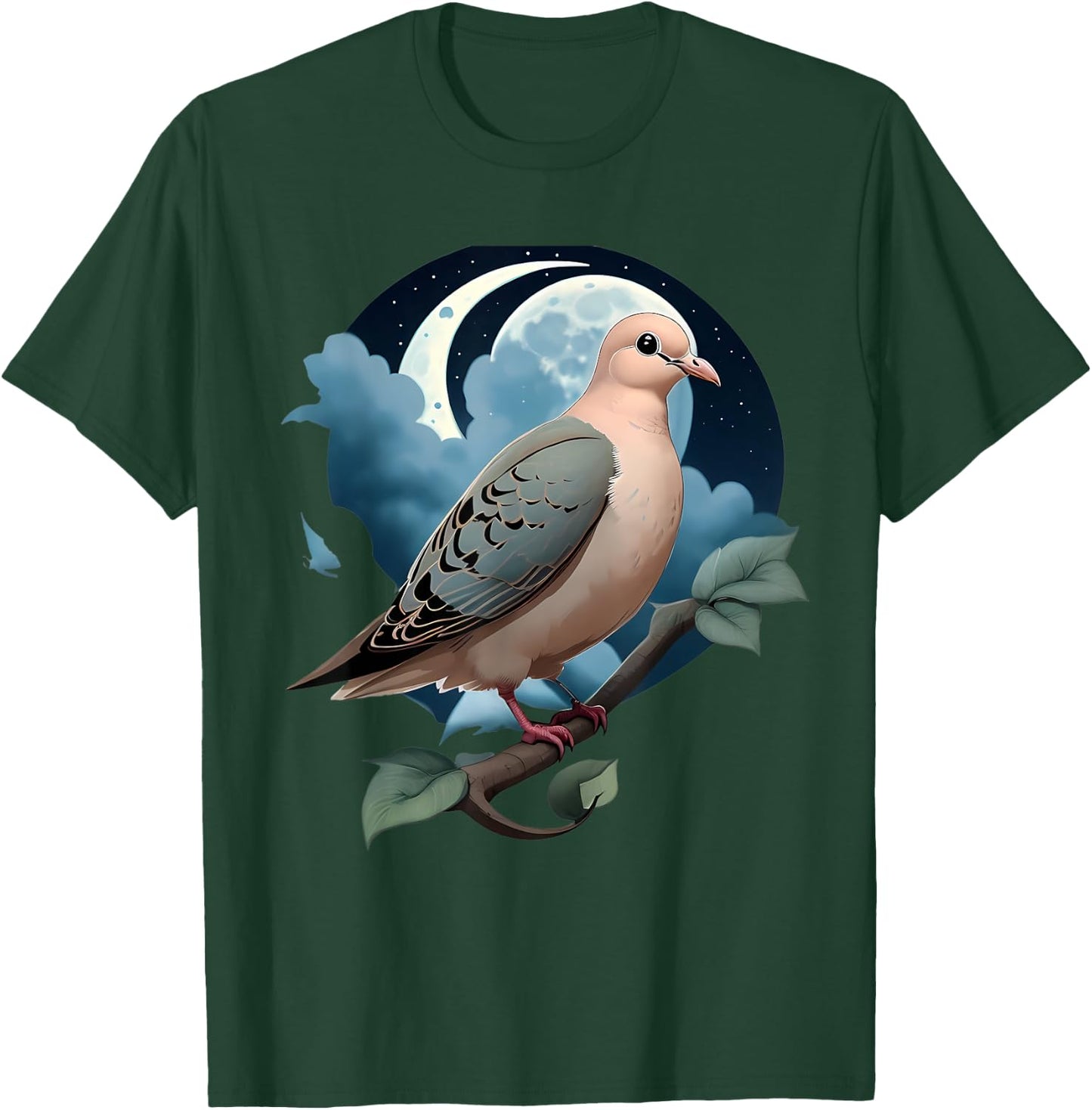 Vintage Style Mourning Dove T-Shirt - T-Shirt | Forest