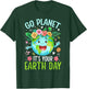 Cute Go Planet Its Your Earth Birthday Day 2024 Teacher Kids T-Shirt - T-Shirt | Forest