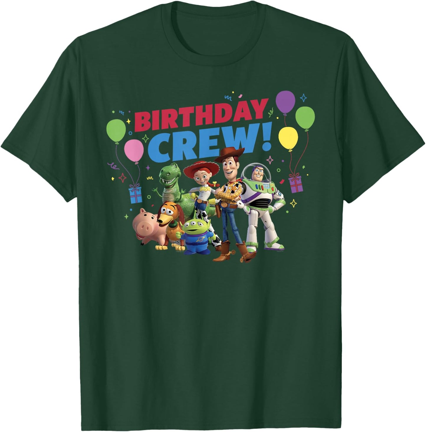 Disney and Pixar's Toy Story Family Party Birthday Crew T-Shirt - T-Shirt | Forest