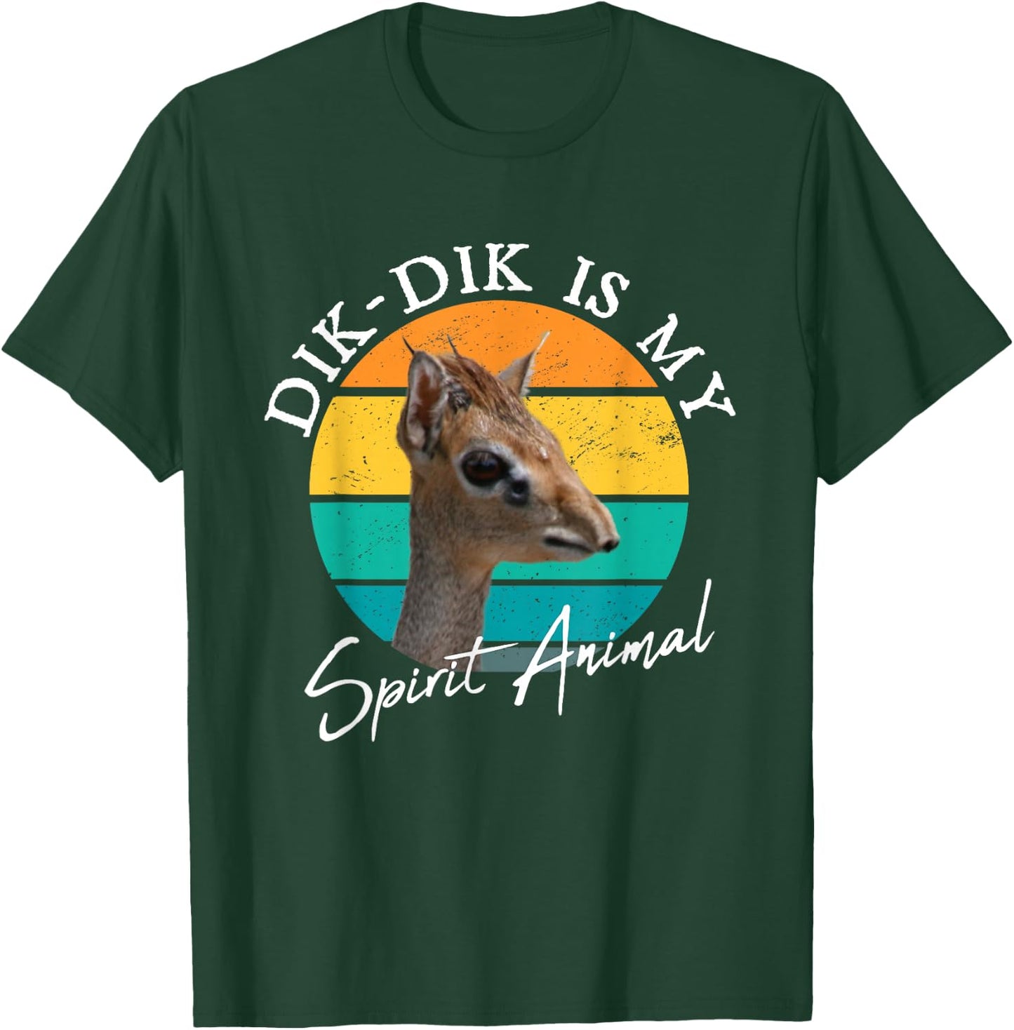 Dik Dik Is My Spirit Antelope Wildlife Africa T-Shirt - T-Shirt | Forest