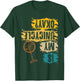Unicyclist Is My Unicycle Okay? Retro Vintage Cyclist T-Shirt - T-Shirt | Forest