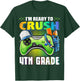 I'm Ready to Crush 4th Grade Back to School Video Game Boys T-Shirt - T-Shirt | Forest