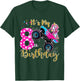 Kids Monster Truck Unicorn T Shirt Girls 8th Birthday Daughter T-Shirt - T-Shirt | Forest