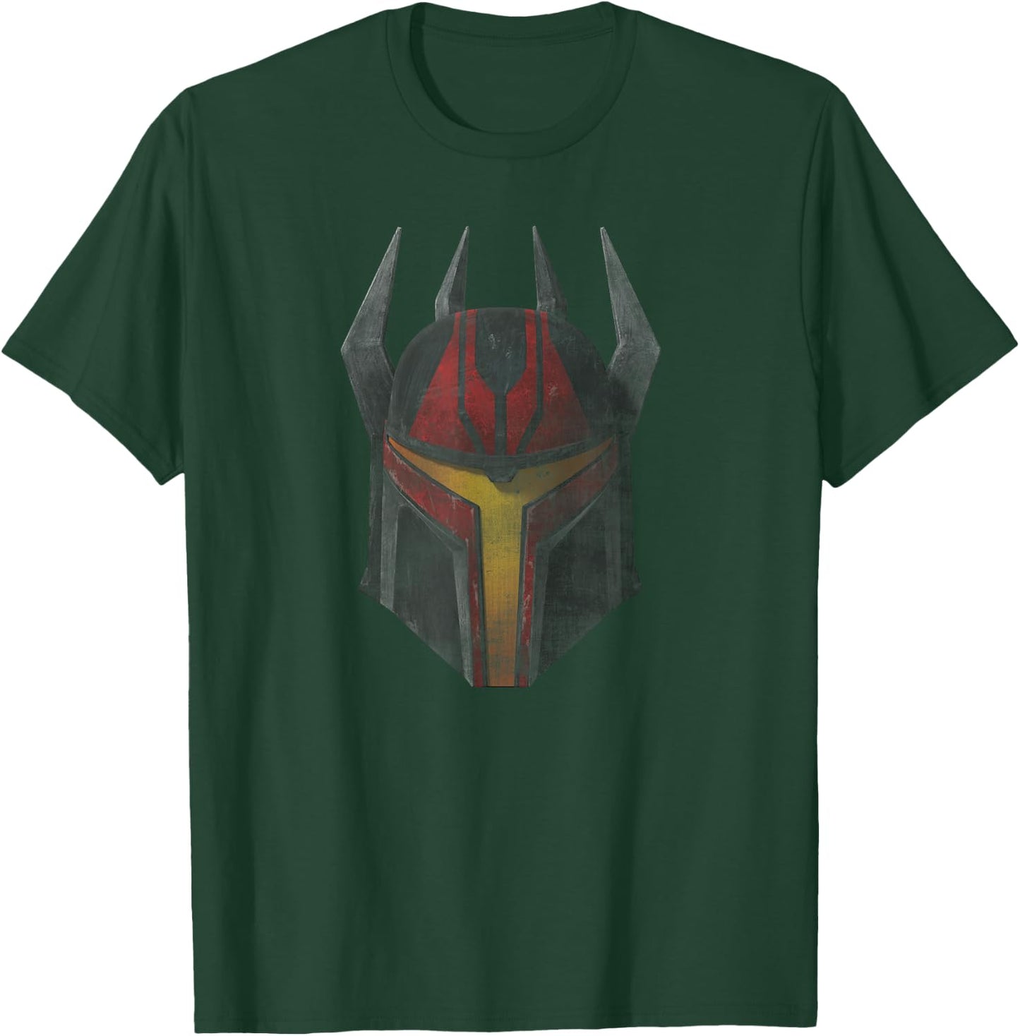 Star Wars The Clone Wars Super Commando Helmet T-Shirt - T-Shirt | Forest