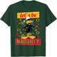 Looney Tunes Christmas Daffy Duck Let's Be Naughty Portrait T-Shirt - T-Shirt | Forest