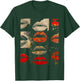 Beautiful Kissing Lips with Red Lipstick Men, Women, Girls T-Shirt - T-Shirt | Forest