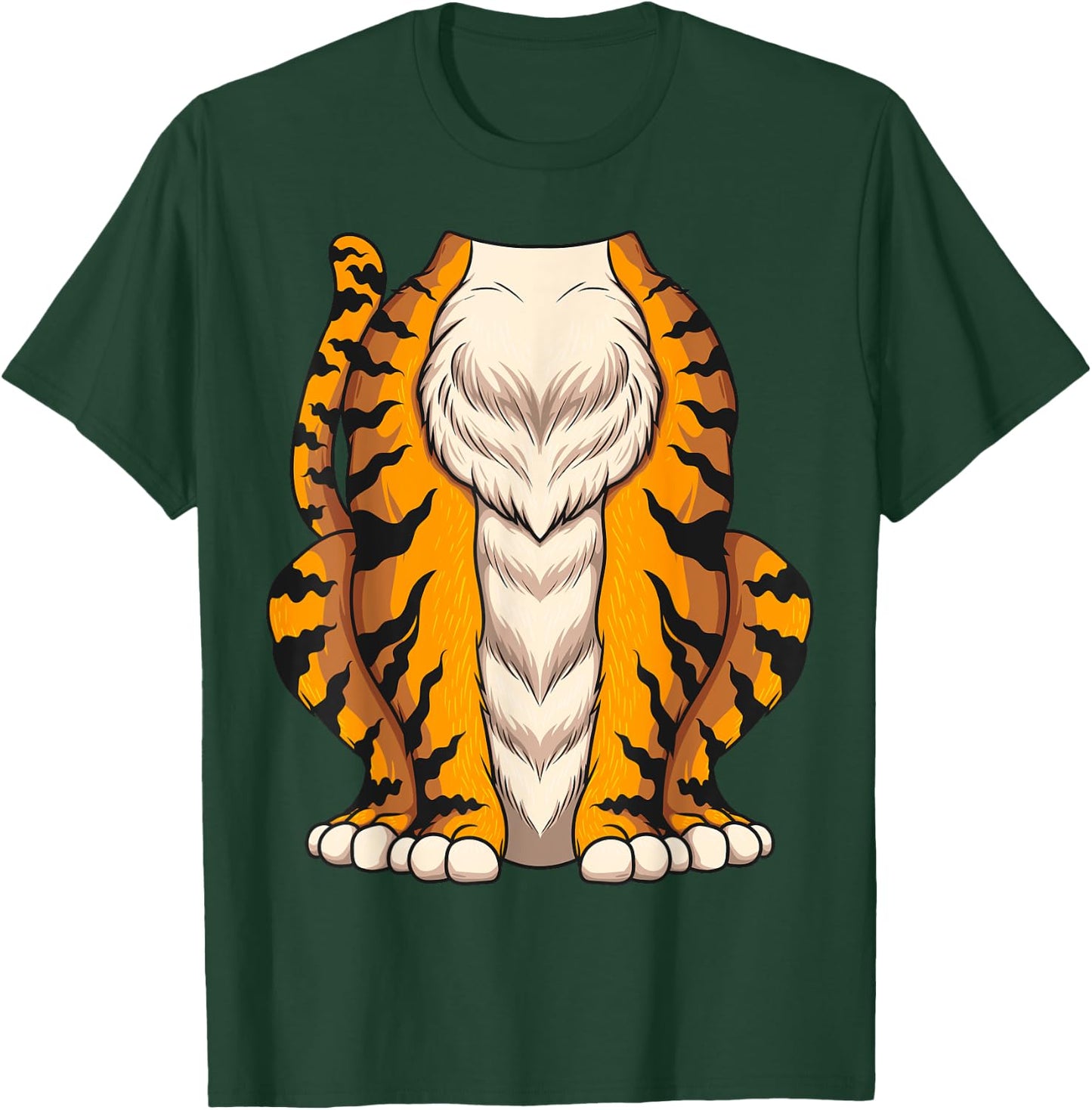 Cute Headless Tiger Costume Halloween | Funny Animal Gift T-Shirt - T-Shirt | Forest