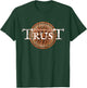 Christian Proverbs 3:5,6 Bible Verse KJV T-Shirt - T-Shirt | Forest