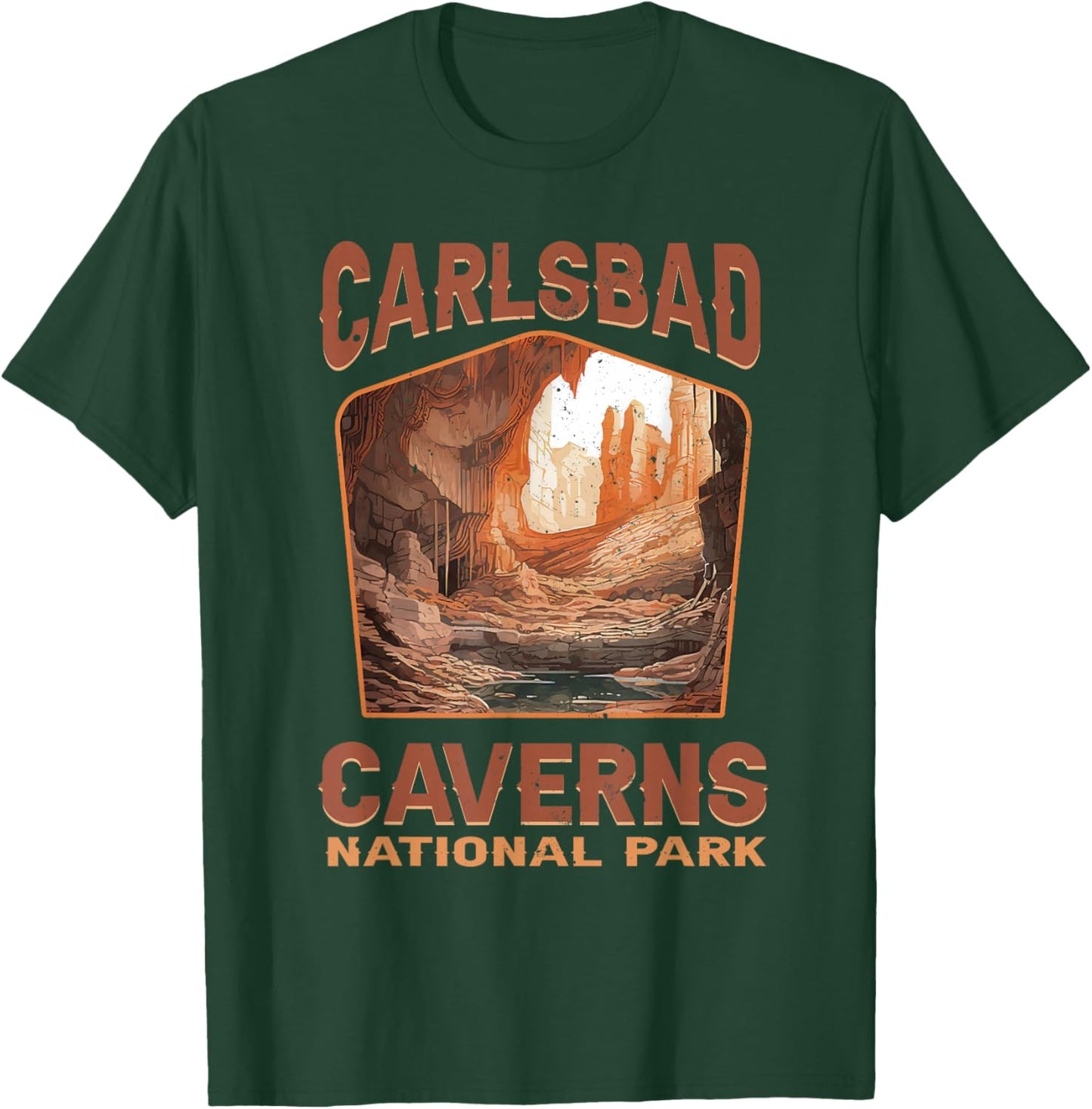 Carlsbad Caverns National Park New Mexico Nature Hike T-Shirt - T-Shirt | Forest