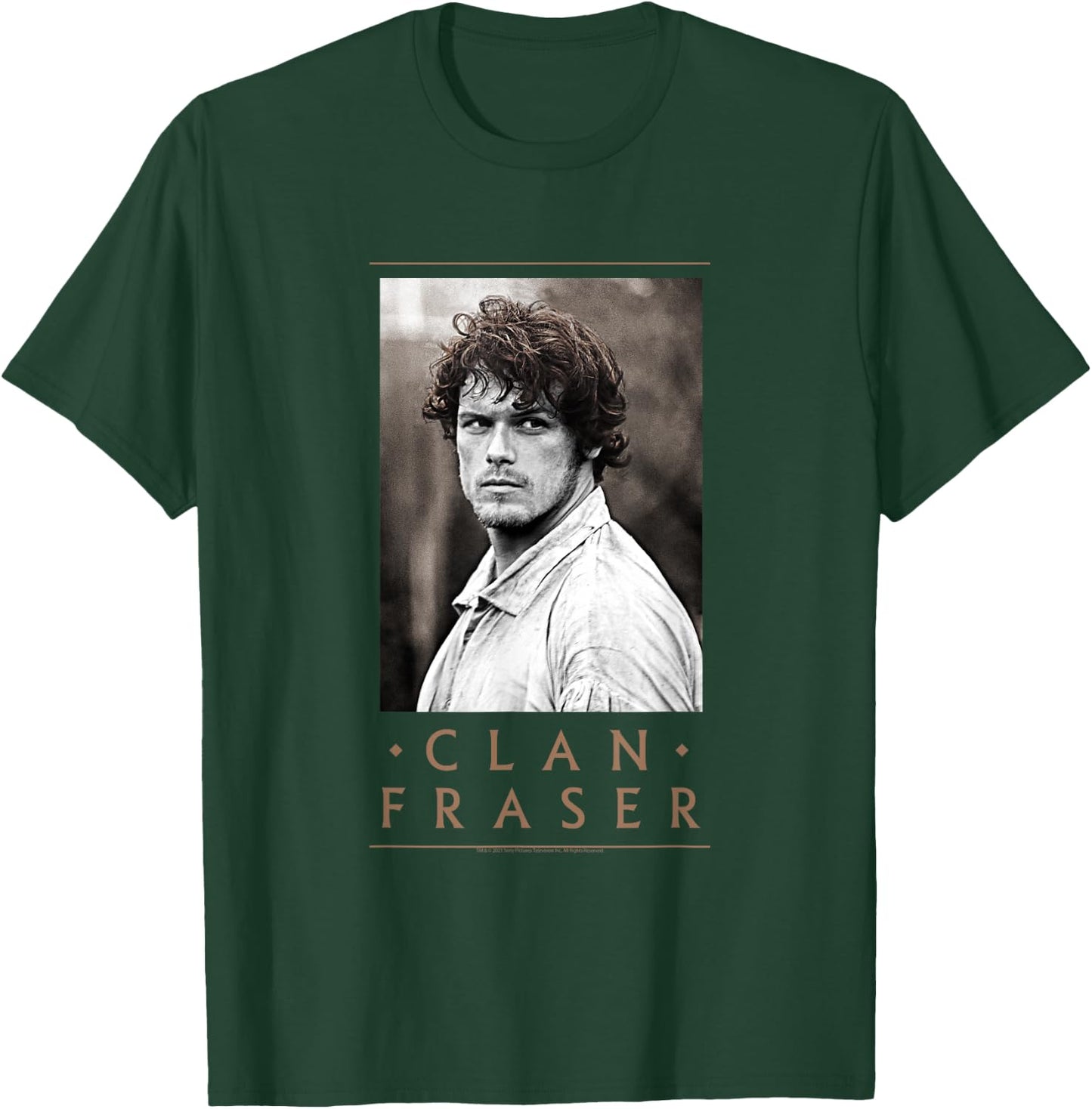 Outlander Clan Fraser T-Shirt - T-Shirt | Forest