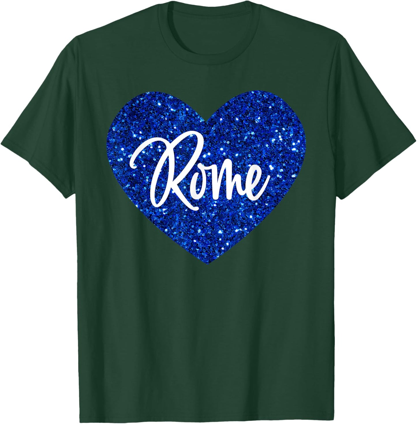 I Love Rome Italy T-Shirt - T-Shirt | Forest
