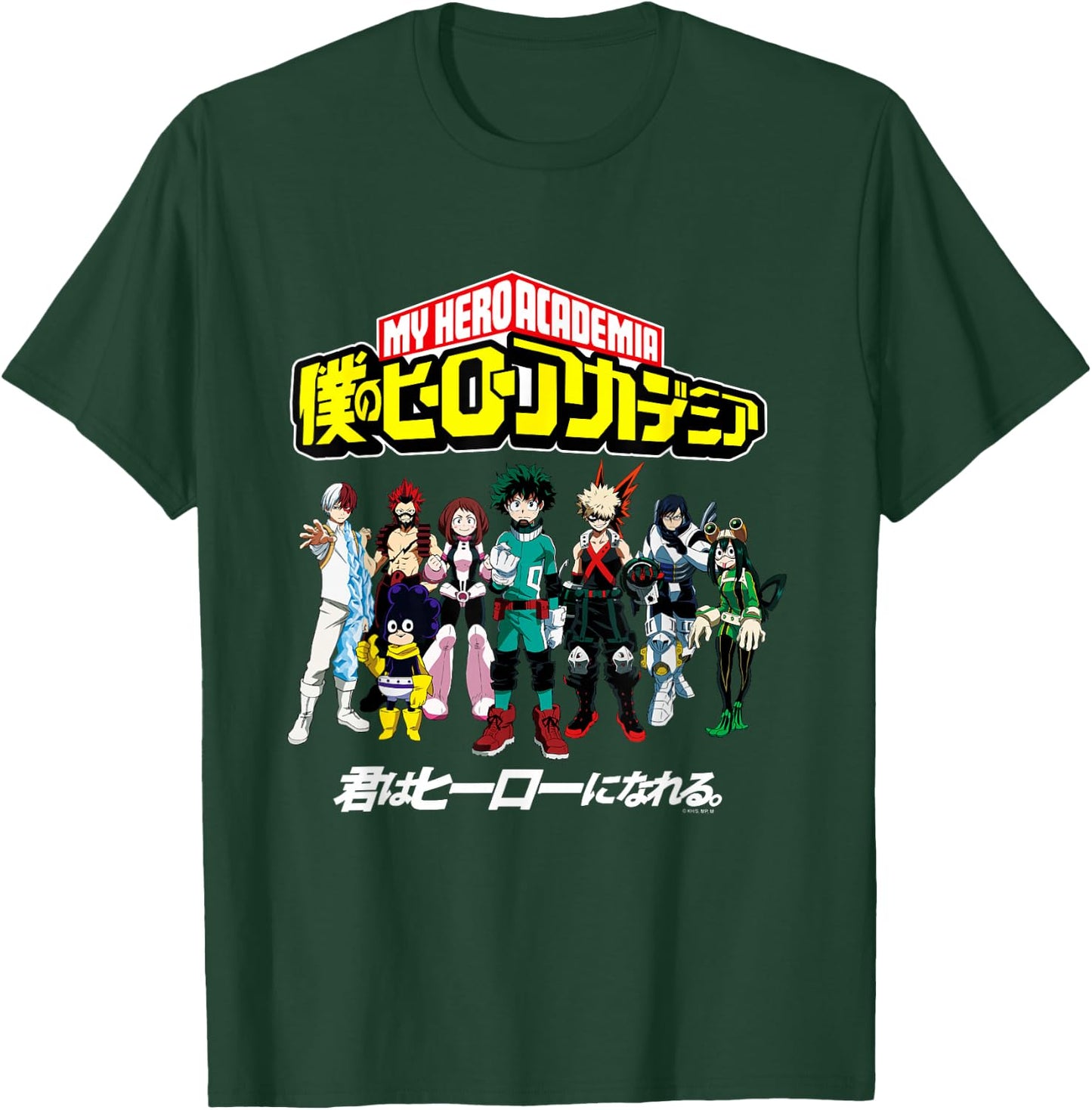 My Hero Academia Class 1A Group Shot Anime T-Shirt - T-Shirt | Forest