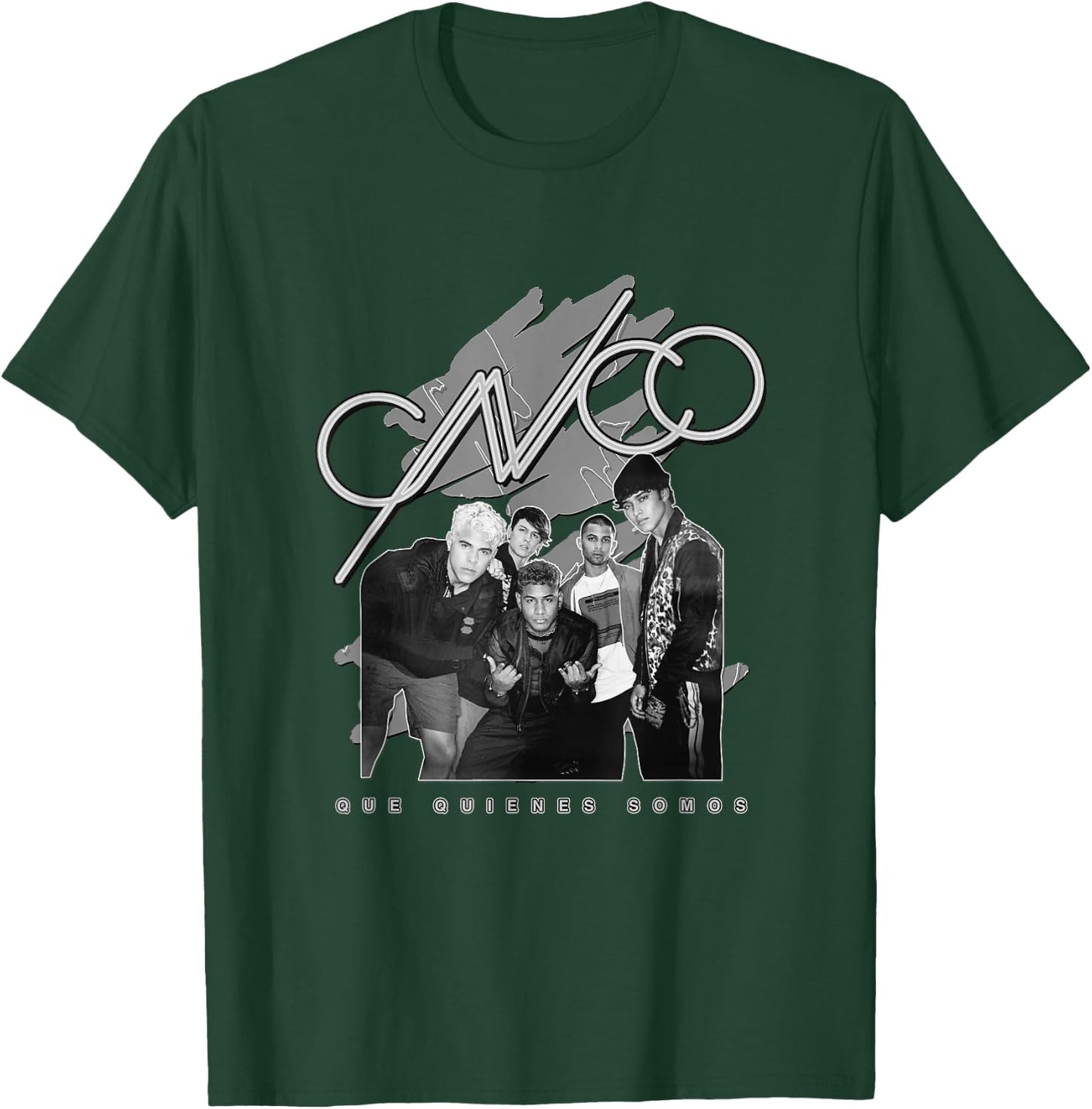 CNCO Official Black & White Album Photo T-Shirt - T-Shirt | Forest