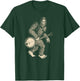 Grassquatch! Vintage Bigfoot & Bluegrass Banjo Music T-Shirt - T-Shirt | Forest