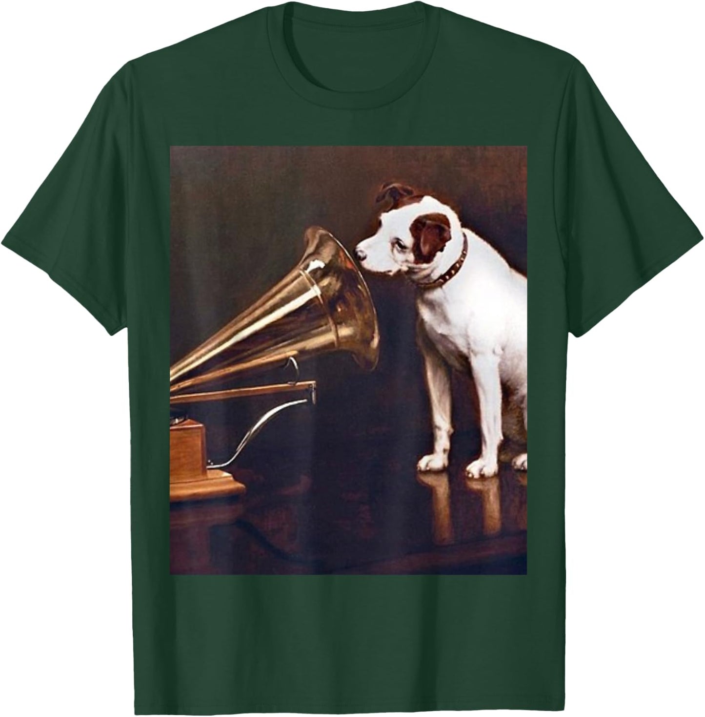 Nipper The RCA His Masters Voice Dog T-Shirt - T-Shirt | Forest