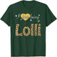 I Love Being Lolli leopard plaid gift T-Shirt - T-Shirt | Forest