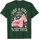 Scottie Scottish Terrier Just A Girl Who Loves Dog Flower T-Shirt - T-Shirt | Forest