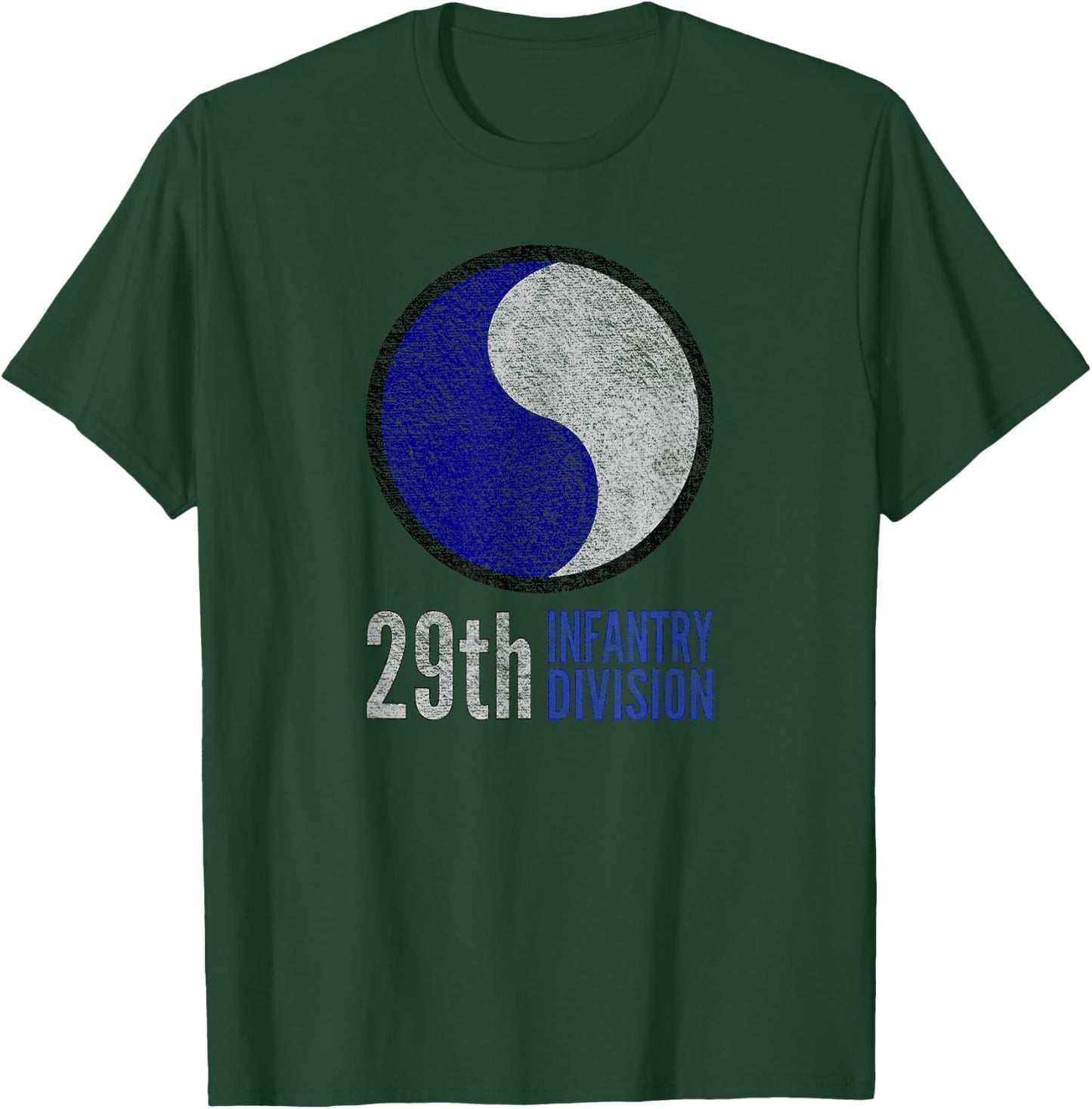 29th Infantry Division Army T-Shirt - T-Shirt | Forest