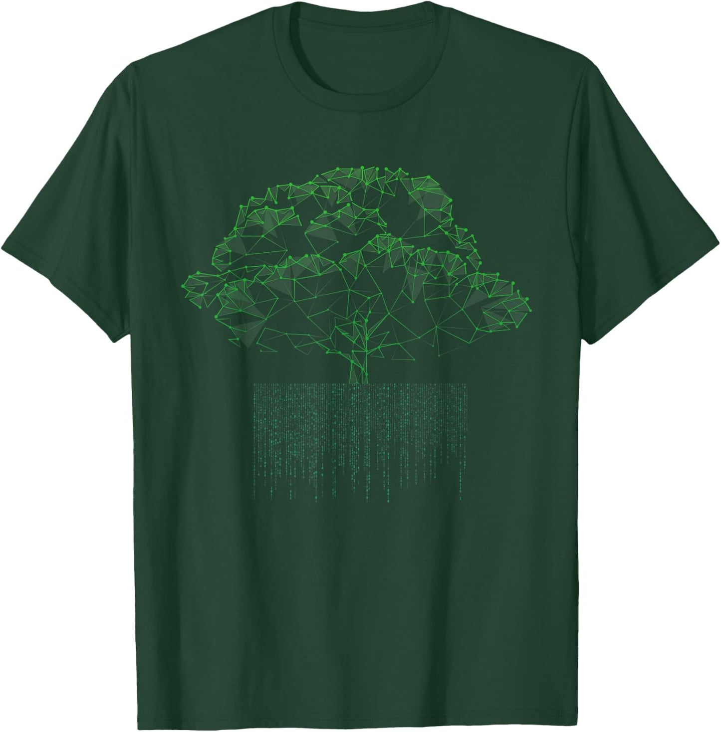 Funny Computer Nerd Gift Encryption Tree Code Programmer T-Shirt - T-Shirt | Forest