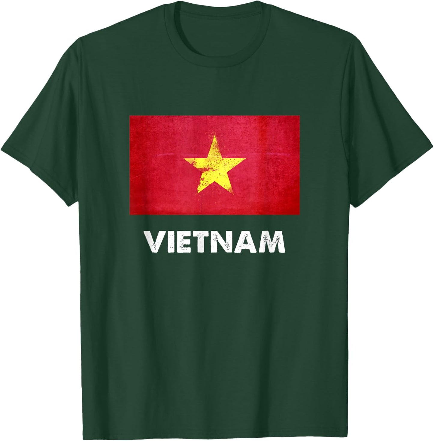 Vietnam Flag Shirt | Vietnamese T-Shirt - T-Shirt | Forest