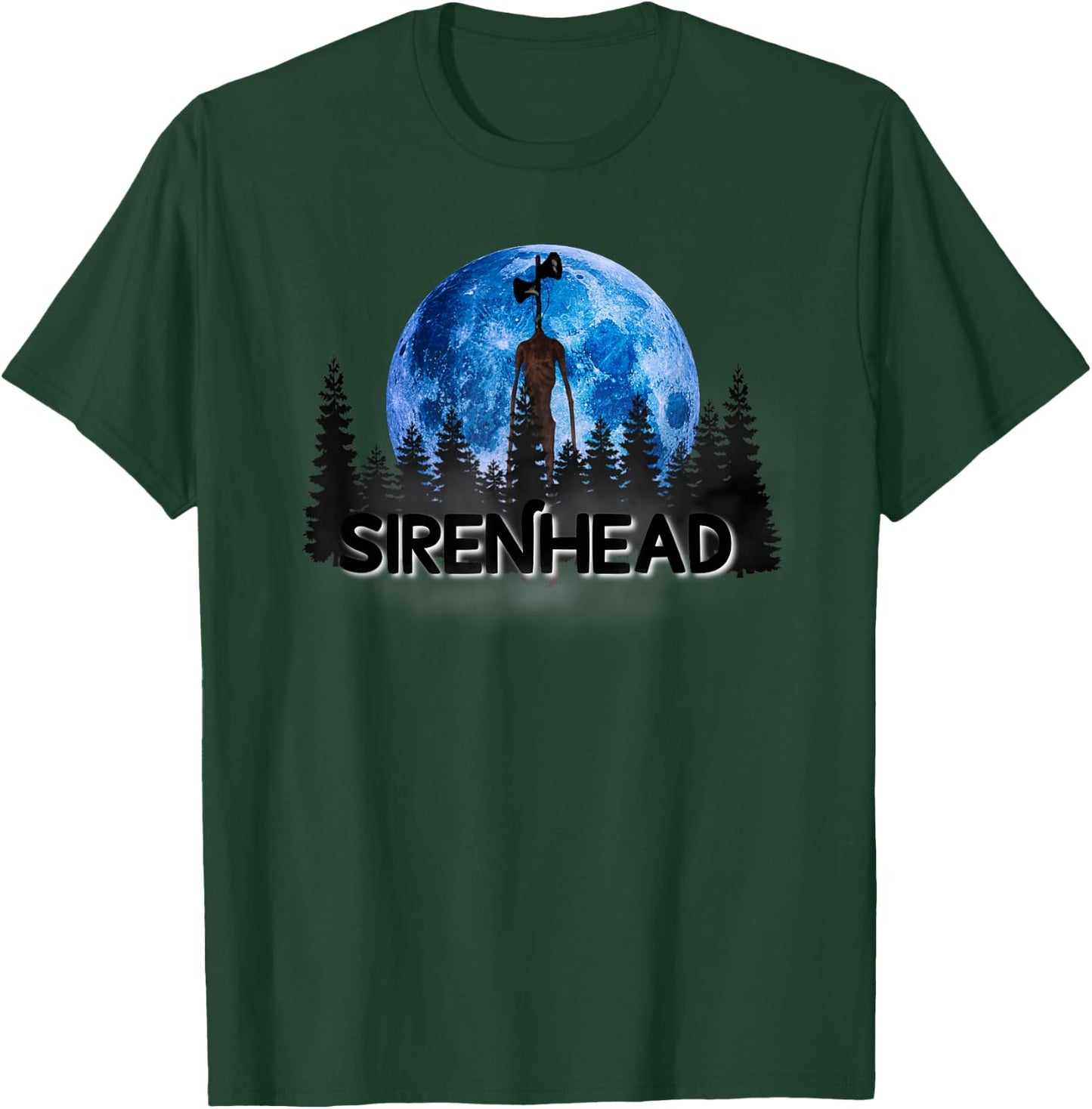 Siren head, Cartoon cat we love to escape from Siren head T-Shirt - T-Shirt | Forest