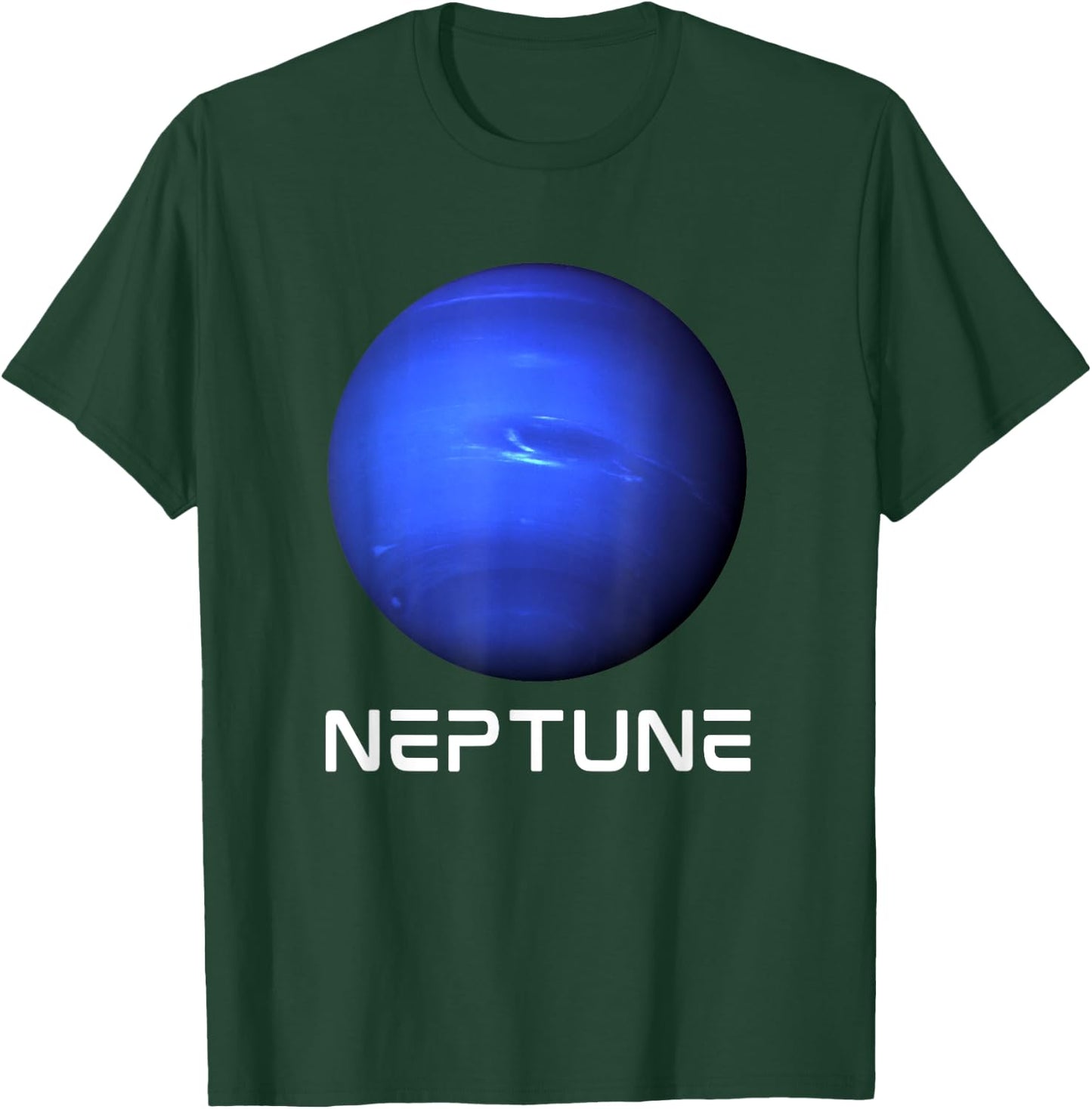 Solar System 8th Planet Neptune Outer Space T-Shirt - T-Shirt | Forest