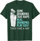 Real Grandpas Play Golf Then Take A Nap Grandpa Gift T-Shirt - T-Shirt | Forest