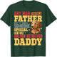 Vintage Special Golden Retriever Daddy Fathers Day Dog Lover Men Women T-Shirt - T-Shirt | Forest