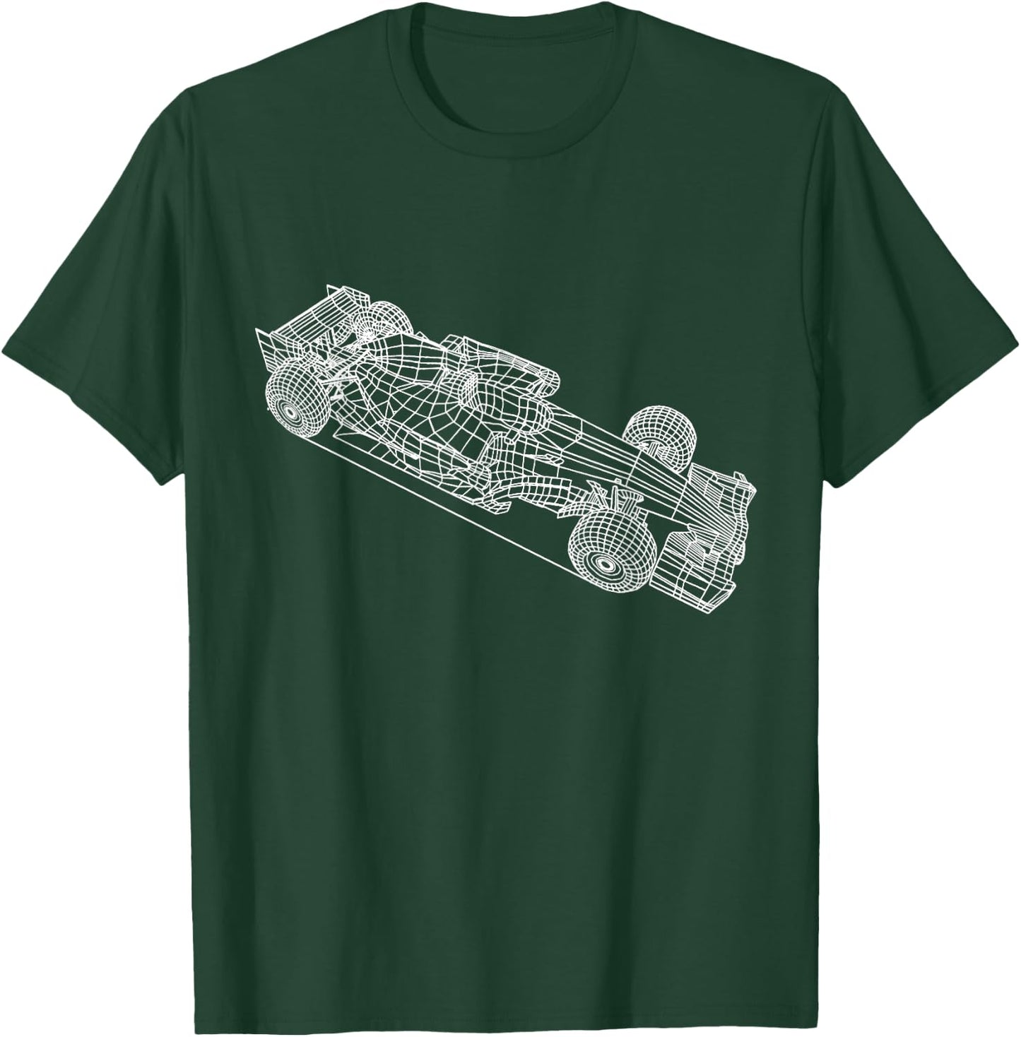 Racing Car Racing Car Motorsport Car Racing T-Shirt - T-Shirt | Forest