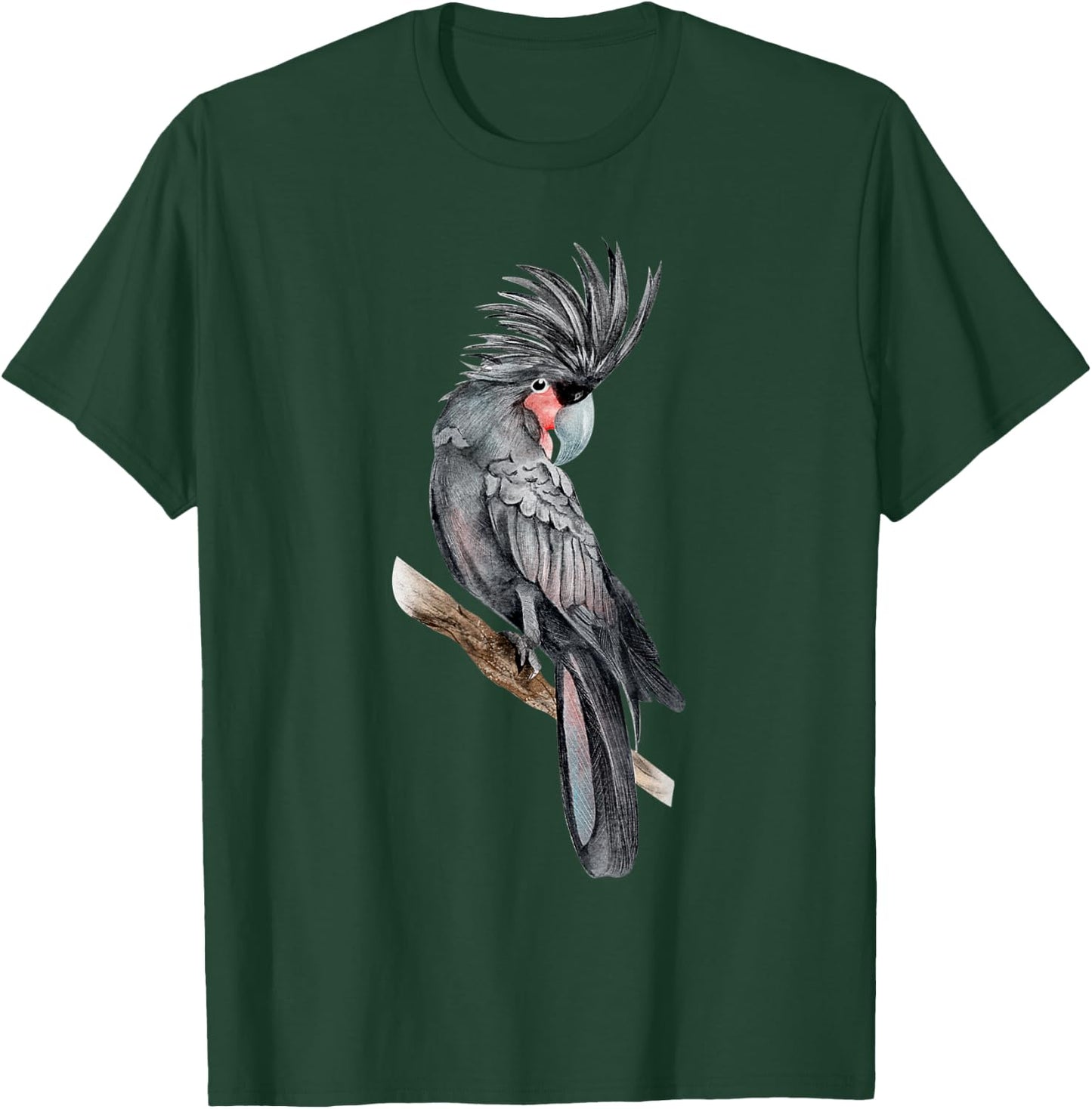 Palm Cockatoo T-Shirt - T-Shirt | Forest