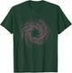 Physicist Astronaut Gift Quantum Physics Spiral Galaxy T-Shirt - T-Shirt | Forest