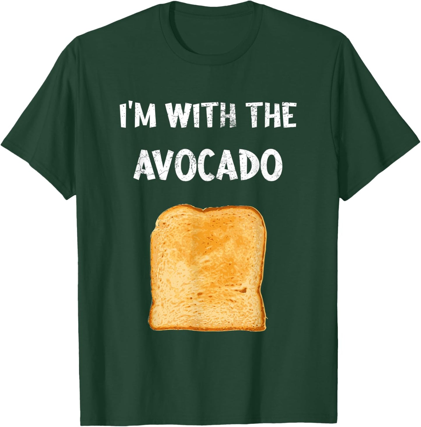 Funny Thanksgiving shirt I 'am with The Avocado T-Shirt - T-Shirt | Forest