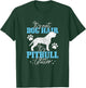 It's Not Dog Hair It's Pitbull Glitter Funny Pitbull Mom Women Kids T-Shirt - T-Shirt | Forest