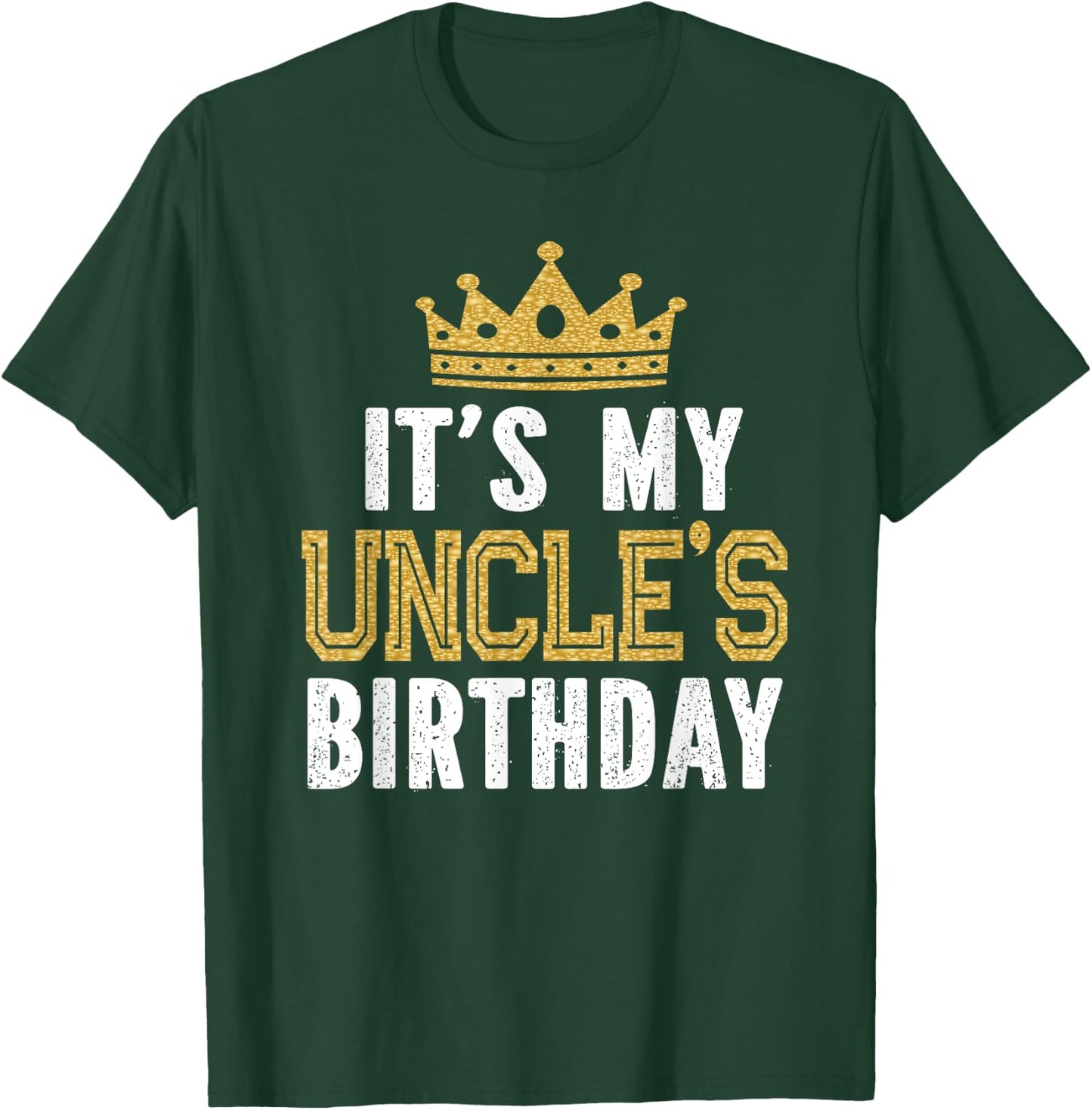 It's My Uncle's Birthday Party Family Matching T-Shirt - T-Shirt | Forest