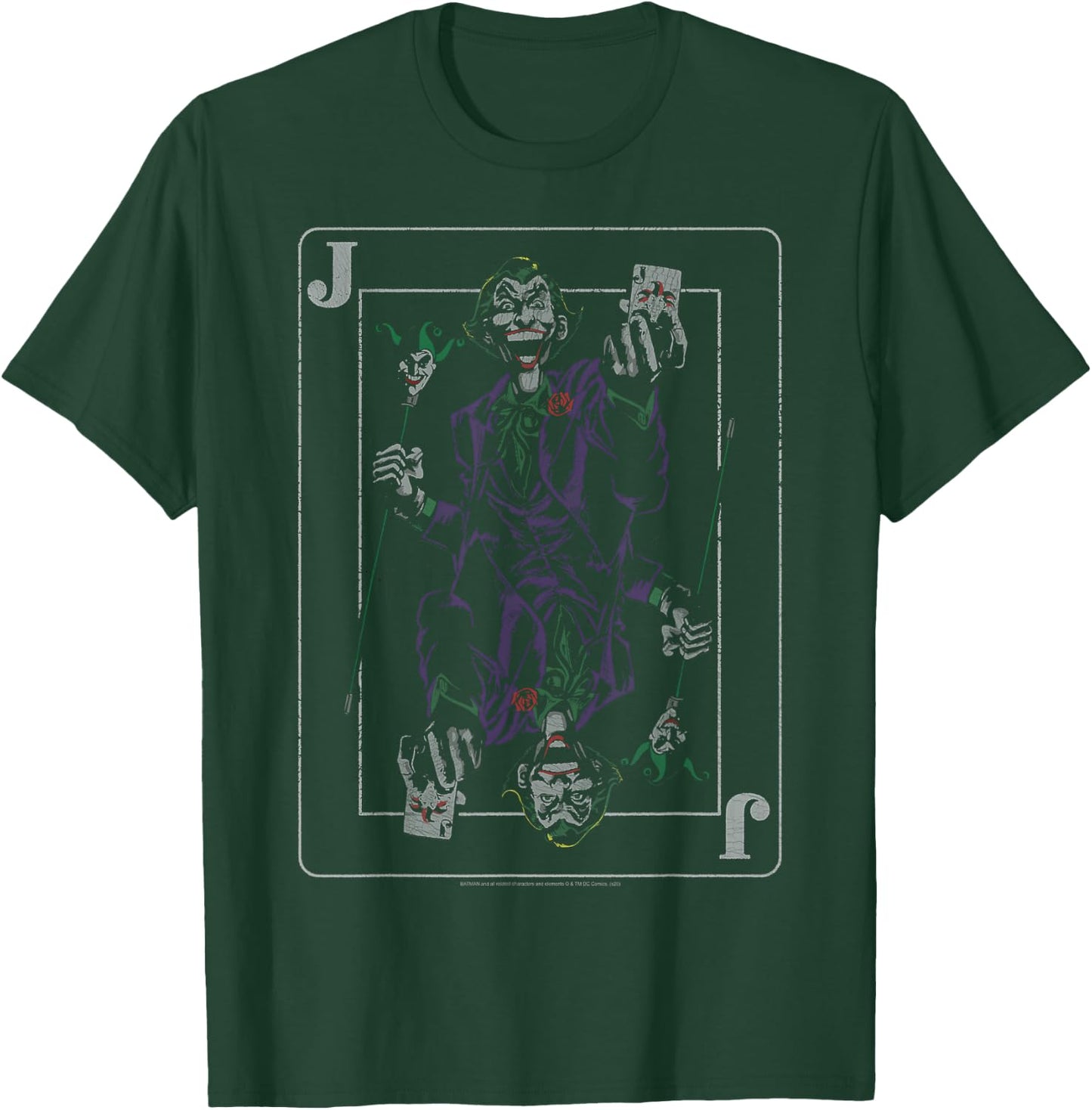 DC Comics Batman Jokers Wild Small T-Shirt - T-Shirt | Forest