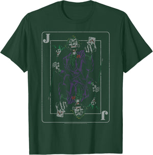 DC Comics Batman Jokers Wild Small T-Shirt - T-Shirt | Forest