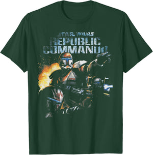 Star Wars Republic Commando Video Game T-Shirt - T-Shirt | Forest
