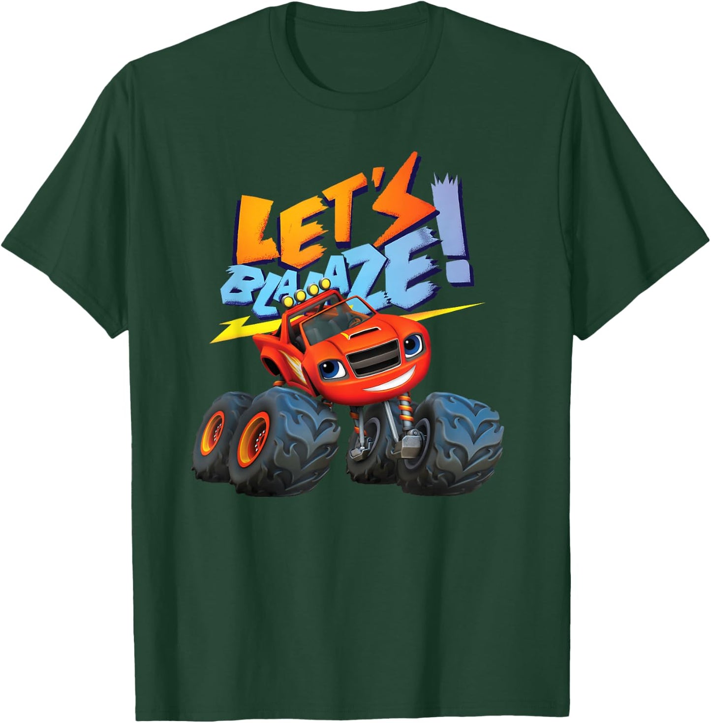 Blaze Let's Blaze! T-Shirt - T-Shirt | Forest