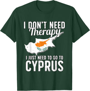 Cyprus Flag I Cyprus Flag I Vacation Cyprus T-Shirt - T-Shirt | Forest
