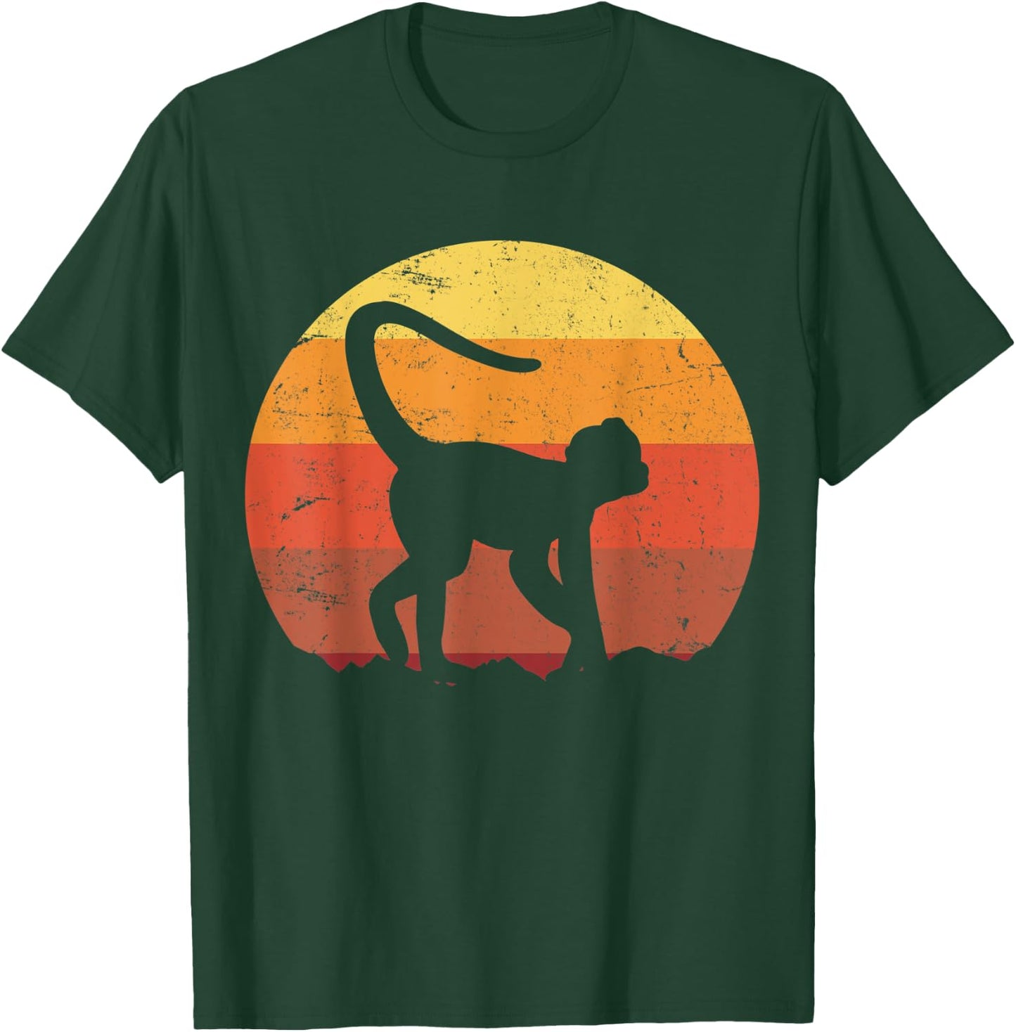Spider Monkey Vintage T-Shirt - T-Shirt | Forest