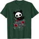 Skelanimals Diego Bat Cute I Still Bite Floral Rose Portrait T-Shirt - T-Shirt | Forest