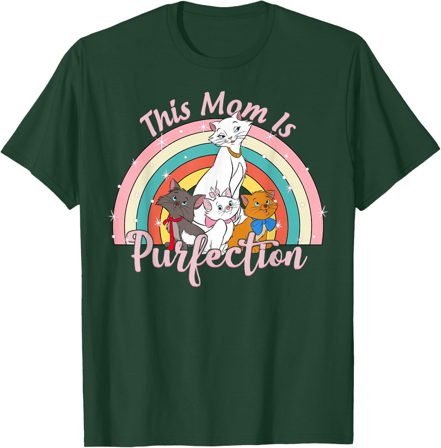Disney Mother's Day The Aristocats This Mom Is Purfection T-Shirt - T-Shirt | Forest