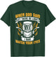 Let There Be Light Watch Your Eyes Welder Helmet Welding T-Shirt - T-Shirt | Forest