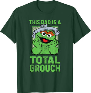 Sesame Street Father's Day Total Grouch Dad T-Shirt - T-Shirt | Forest