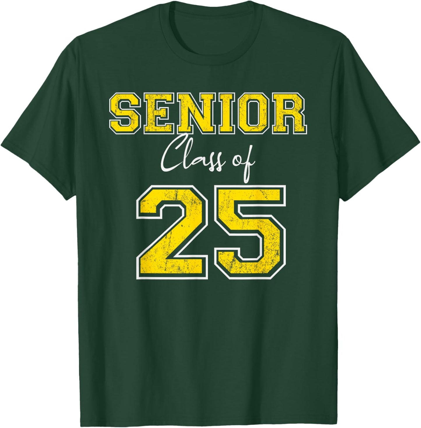 Senior 2025 - Class of 2025 Senior - Gold Grads of 25 1 T-Shirt - T-Shirt | Forest